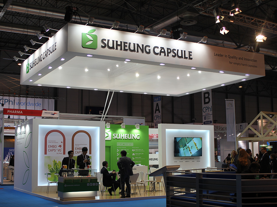 DESIGN AND CONSTRUCTION of a BOOTH for SUHEUNG CPHI MADRID ESPAÑA
